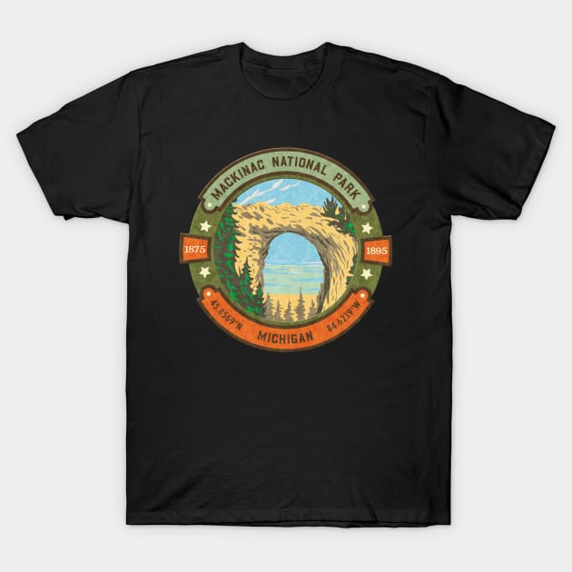 Mackinac National Park Michigan T-Shirt by JordanHolmes